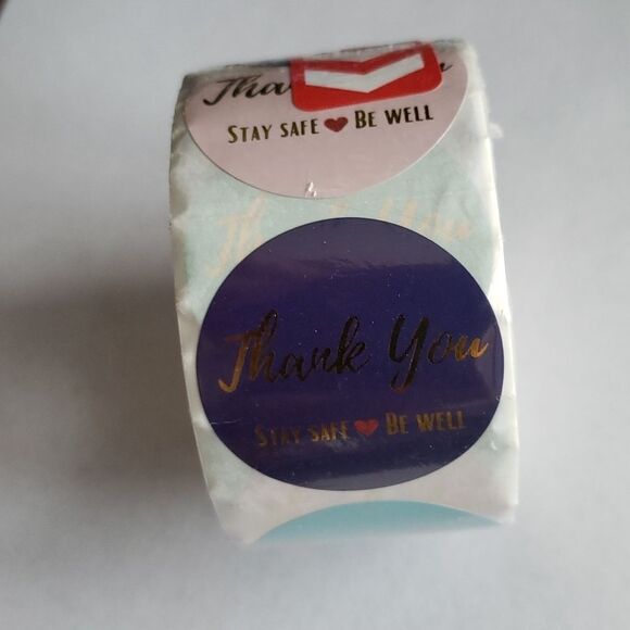 Stickers roll Thank you stay safe ❤ be well - Picture 6 of 6